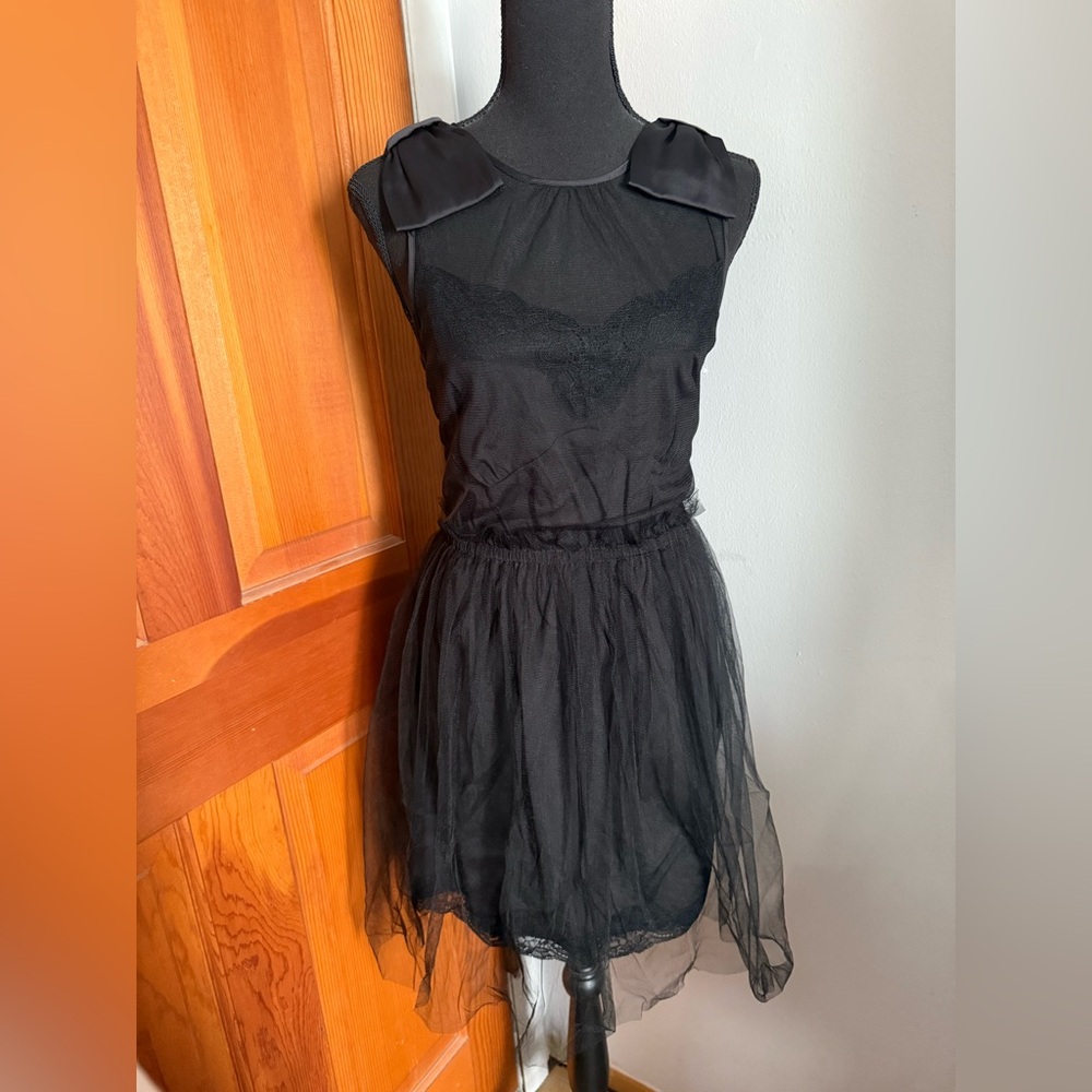 Rodarte for Target Bow Mesh Dress - Picture 3 of 11